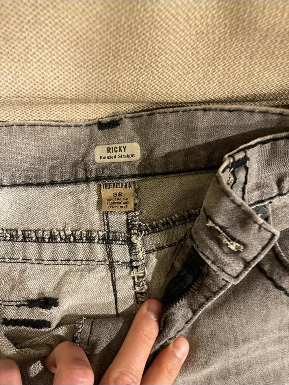 True Religion classic grey